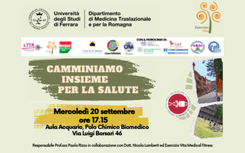 Attività fisica e cultura del benessere a Unife