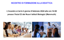 Incontro di formazione alla didattica