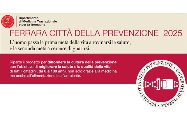 Ferrara Città della Prevenzione 2025 Ferrara Città della Prevenzione 2025